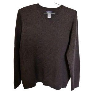 Patagonia Wool Sweater Mens XL Pullover Green MERINO Waffle Knit Monte Carlo?